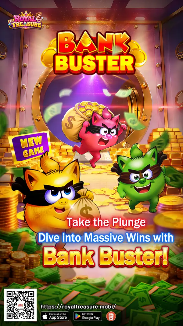 Bank Buster &mdash; Royal Treasure software title