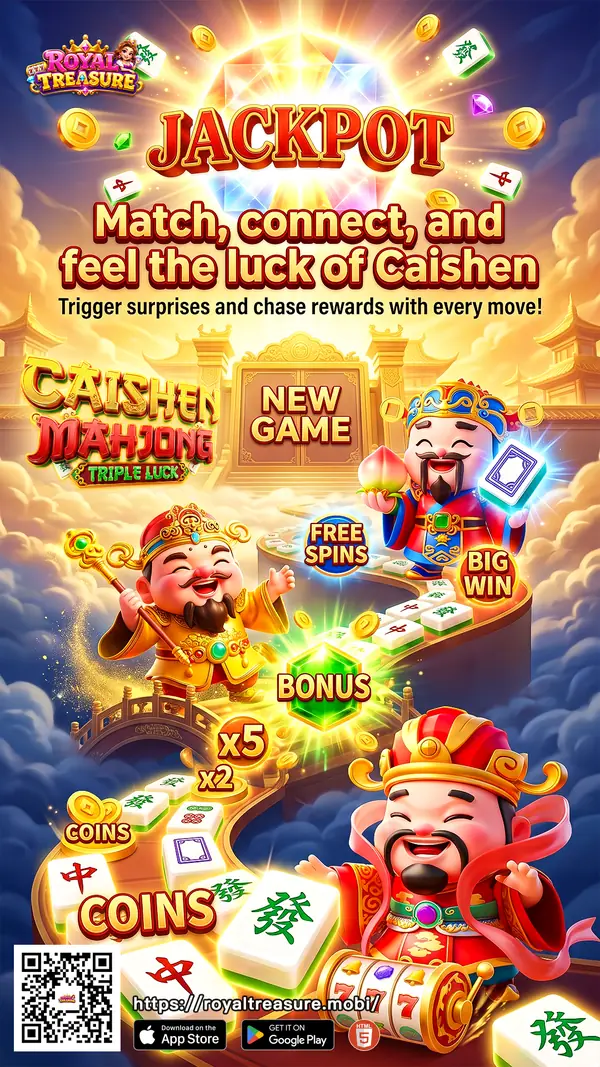 Caishen Mahjong: Triple Luck &mdash; Royal Treasure software title