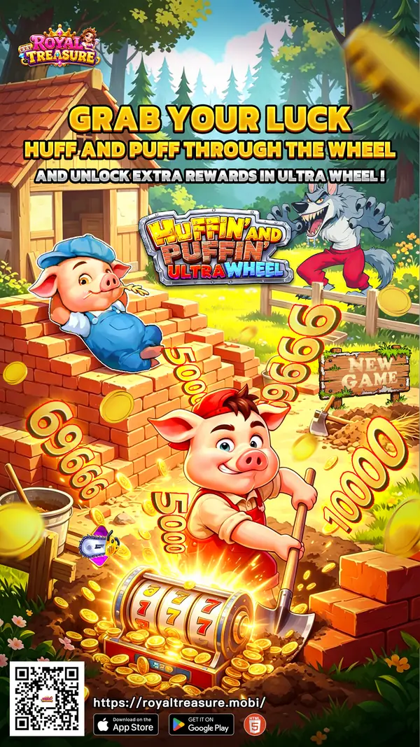 Huffin' And Puffin' Ultra Wheel &mdash; Royal Treasure software title